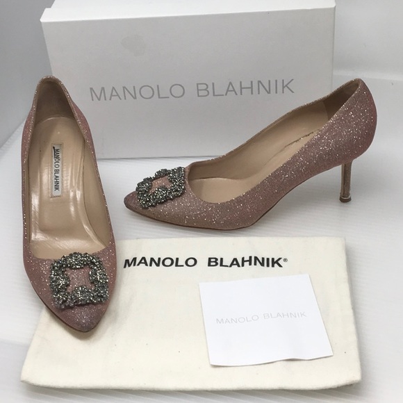 manolo blahnik hangisi glitter